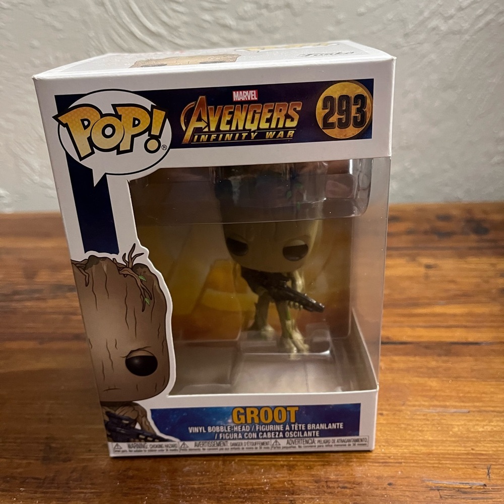 Marvels Groot Funko Pop